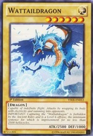 Image of Wattaildragon (YSKR-EN012) - Starter Deck: Kaiba Reloaded Unlimited