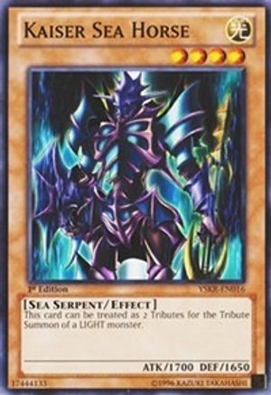 Image of Kaiser Sea Horse (YSKR-EN016) - Starter Deck: Kaiba Reloaded Unlimited