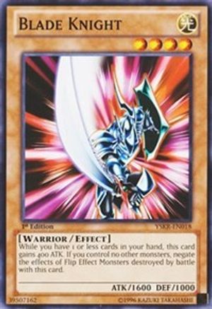 Image of Blade Knight (YSKR-EN018) - Starter Deck: Kaiba Reloaded 1st Edition