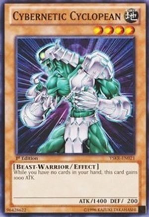 Image of Cybernetic Cyclopean (YSKR-EN021) - Starter Deck: Kaiba Reloaded Unlimited