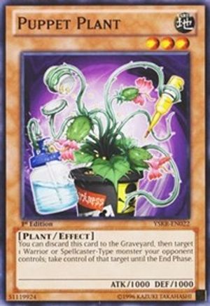 Image of Puppet Plant (YSKR-EN022) - Starter Deck: Kaiba Reloaded Unlimited