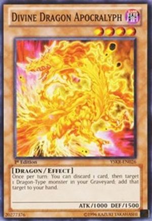 Image of Divine Dragon Apocralyph (YSKR-EN026) - Starter Deck: Kaiba Reloaded 1st Edition