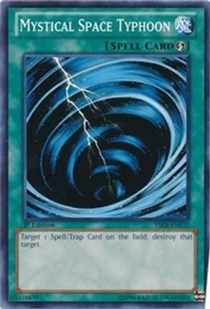 Image of Mystical Space Typhoon (YSKR-EN032) - Starter Deck: Kaiba Reloaded 1st Edition