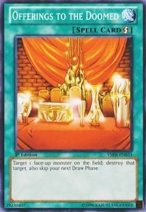 Image of Offerings to the Doomed (YSKR-EN033) - Starter Deck: Kaiba Reloaded Unlimited