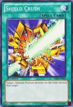 Image of Shield Crush (YSKR-EN038) - Starter Deck: Kaiba Reloaded 1st Edition