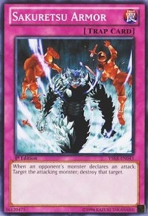 Image of Sakuretsu Armor (YSKR-EN043) - Starter Deck: Kaiba Reloaded Unlimited