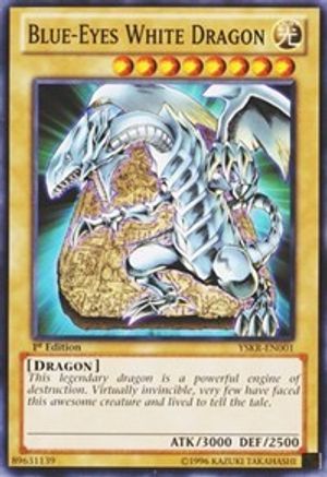 Image of Blue-Eyes White Dragon (YSKR-EN001) - Starter Deck: Kaiba Reloaded 1st Edition