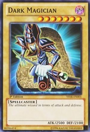Image of Dark Magician (YSYR-EN001) - Starter Deck: Yugi Reloaded 1st Edition