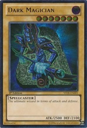 Image of Dark Magician (UTR) (YSYR-EN001) - Starter Deck: Yugi Reloaded 1st Edition