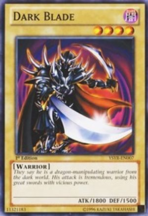 Image of Dark Blade (YSYR-EN007) - Starter Deck: Yugi Reloaded Unlimited
