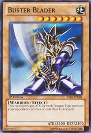 Image of Buster Blader (YSYR-EN009) - Starter Deck: Yugi Reloaded 1st Edition