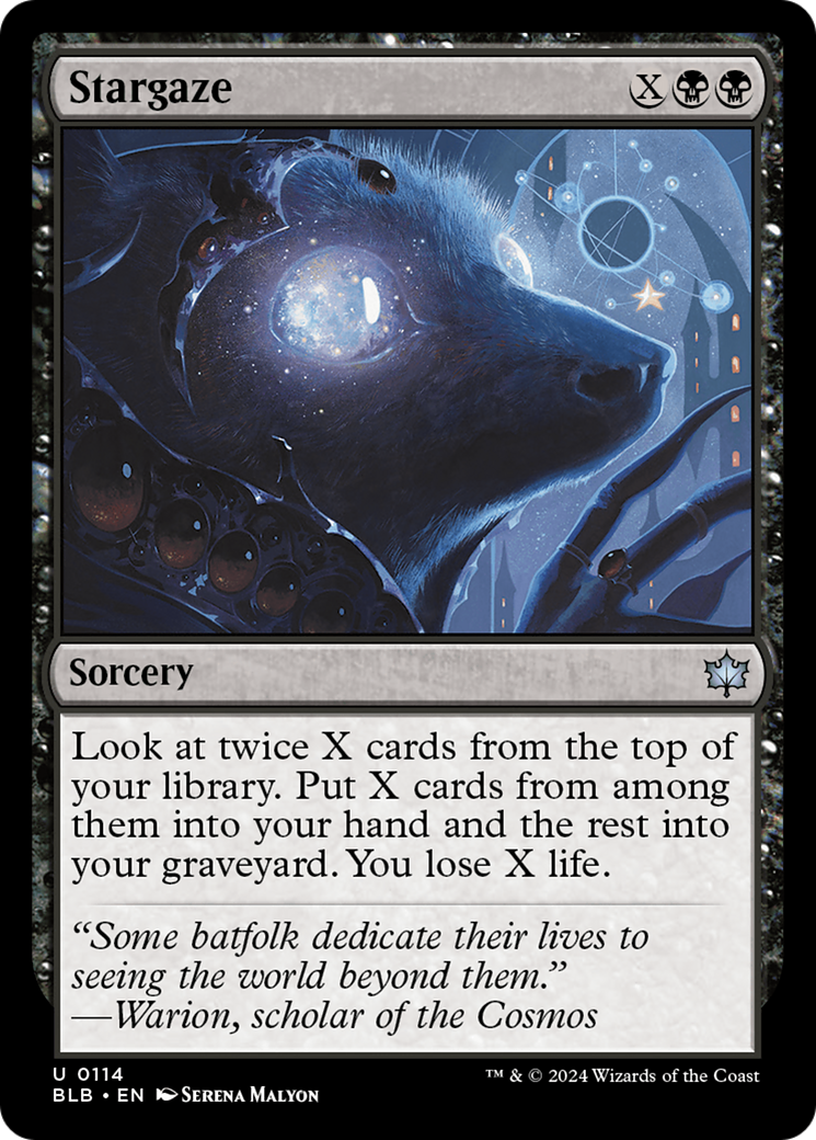 Image of Stargaze (BLB-114) - Bloomburrow