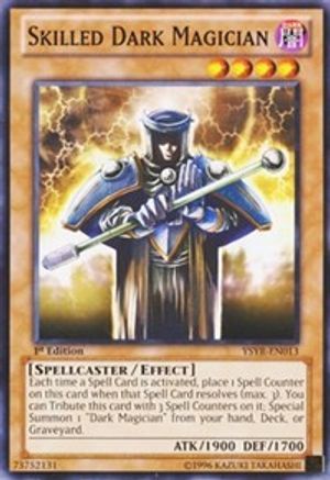 Image of Skilled Dark Magician (YSYR-EN013) - Starter Deck: Yugi Reloaded 1st Edition