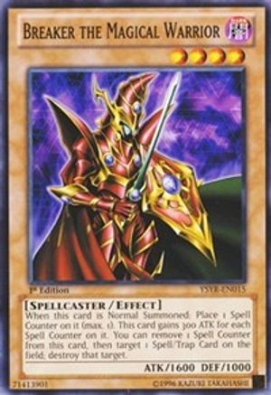 Image of Breaker the Magical Warrior (YSYR-EN015) - Starter Deck: Yugi Reloaded 1st Edition