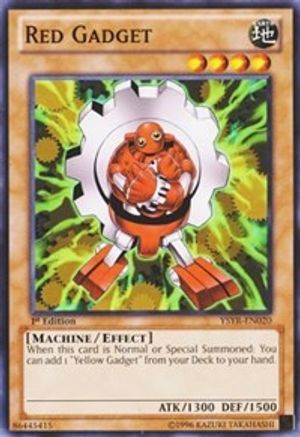 Image of Red Gadget (YSYR-EN020) - Starter Deck: Yugi Reloaded 1st Edition