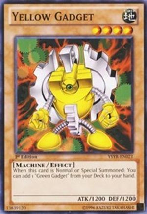 Image of Yellow Gadget (YSYR-EN021) - Starter Deck: Yugi Reloaded Unlimited