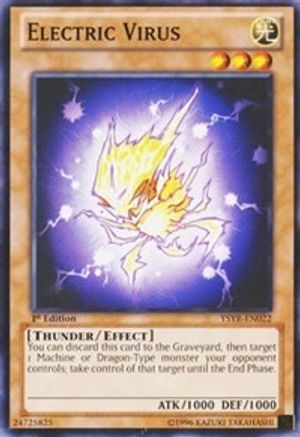 Image of Electric Virus (YSYR-EN022) - Starter Deck: Yugi Reloaded Unlimited