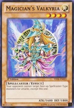 Image of Magician's Valkyria (YSYR-EN023) - Starter Deck: Yugi Reloaded 1st Edition