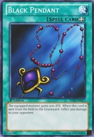 Image of Black Pendant (YSYR-EN027) - Starter Deck: Yugi Reloaded Unlimited