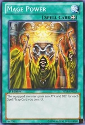 Image of Mage Power (YSYR-EN029) - Starter Deck: Yugi Reloaded Unlimited