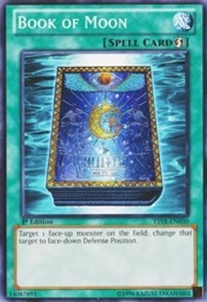 Image of Book of Moon (YSYR-EN030) - Starter Deck: Yugi Reloaded Unlimited