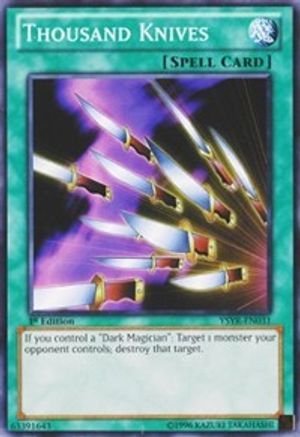 Image of Thousand Knives (YSYR-EN031) - Starter Deck: Yugi Reloaded Unlimited