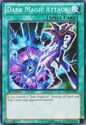 Image of Dark Magic Attack (YSYR-EN032) - Starter Deck: Yugi Reloaded 1st Edition