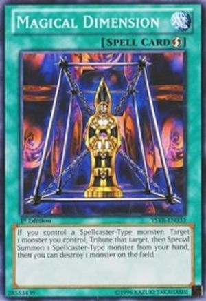 Image of Magical Dimension (YSYR-EN033) - Starter Deck: Yugi Reloaded 1st Edition