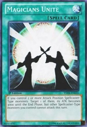 Image of Magicians Unite (YSYR-EN035) - Starter Deck: Yugi Reloaded Unlimited