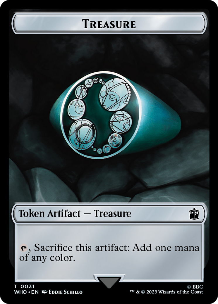 Image of Treasure (TWHO-031) - Doctor Who Tokens