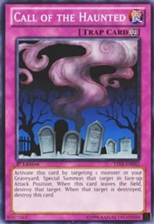 Image of Call of the Haunted (YSYR-EN042) - Starter Deck: Yugi Reloaded 1st Edition