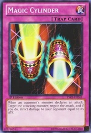 Image of Magic Cylinder (YSYR-EN043) - Starter Deck: Yugi Reloaded 1st Edition