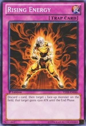 Image of Rising Energy (YSYR-EN046) - Starter Deck: Yugi Reloaded 1st Edition