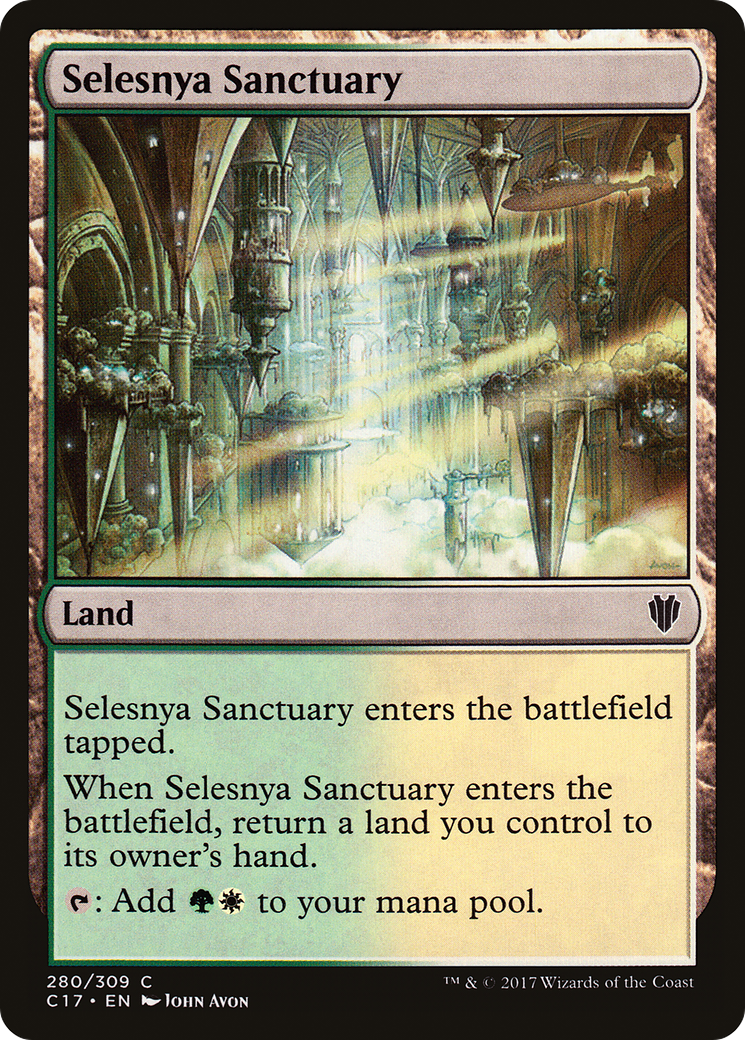 Image of Selesnya Sanctuary (C17-280) - Commander 2017