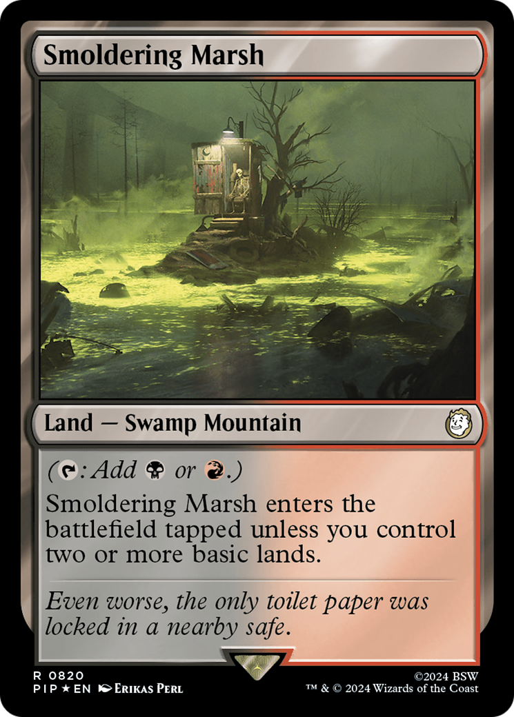 Image of Smoldering Marsh (Surge Foil) (PIP-820) - Fallout Foil