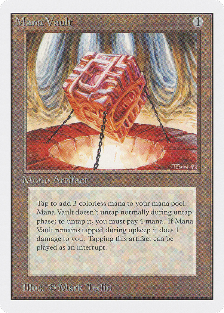 Image of Mana Vault (2ED-) - Unlimited Edition