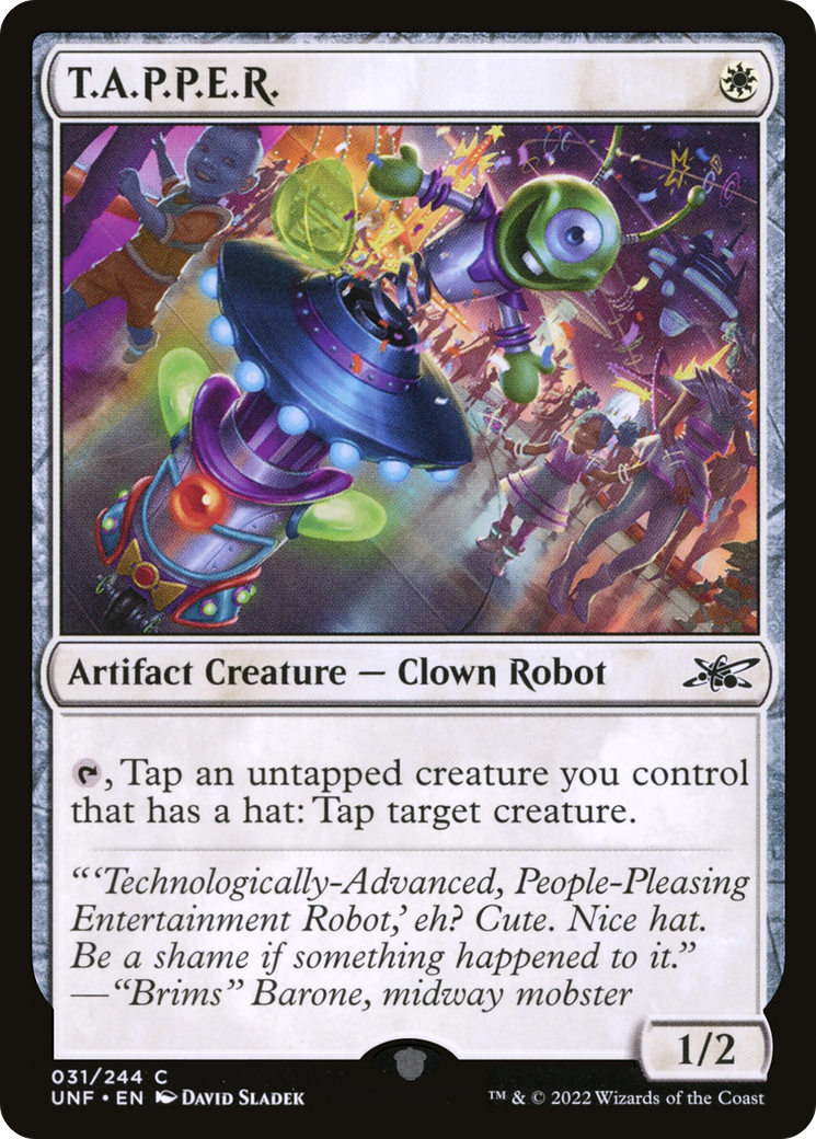 Image of T.A.P.P.E.R. (UNF-031) - Unfinity Foil
