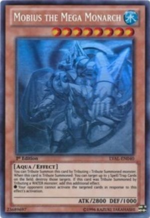Image of Mobius the Mega Monarch (Ghost Rare) (LVAL-EN040) - Legacy of the Valiant Unlimited