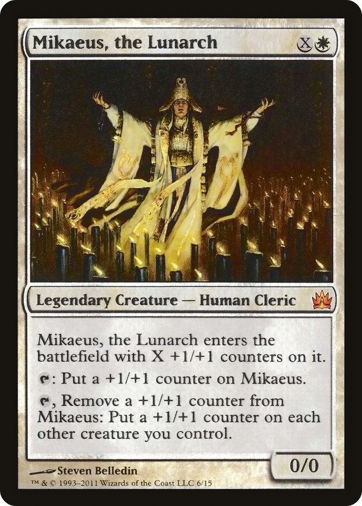 Image of Mikaeus, the Lunarch (V11-) - From the Vault: Legends Foil