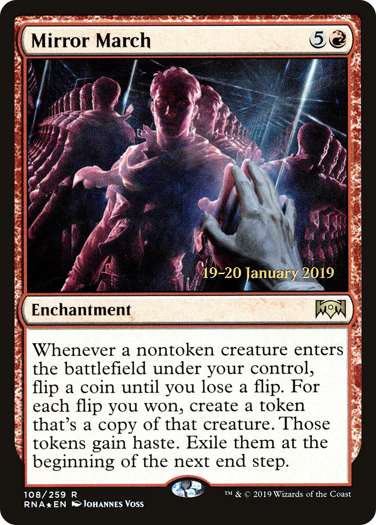 Image of Mirror March (PRE-108S) - Ravnica Allegiance Promos Foil