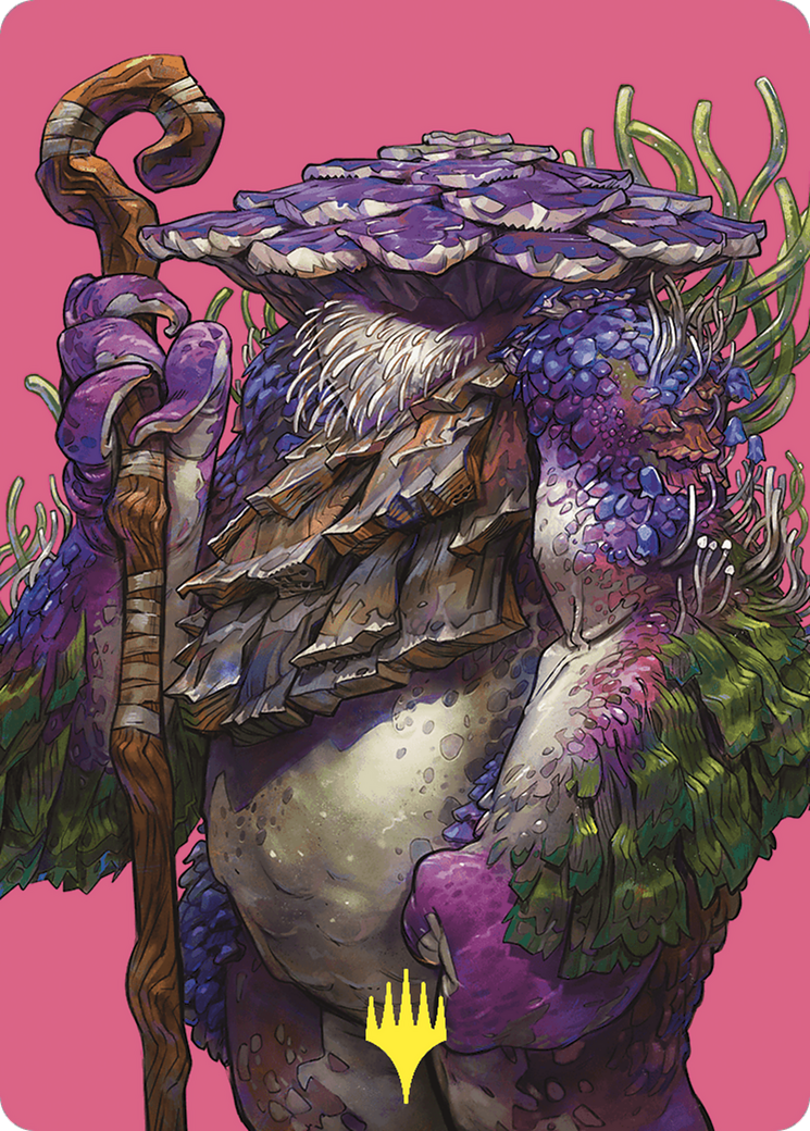 Image of Slimefoot, the Stowaway // Slimefoot, the Stowaway (ACMM-059) - Commander Masters Art Series (Borderless) Foil