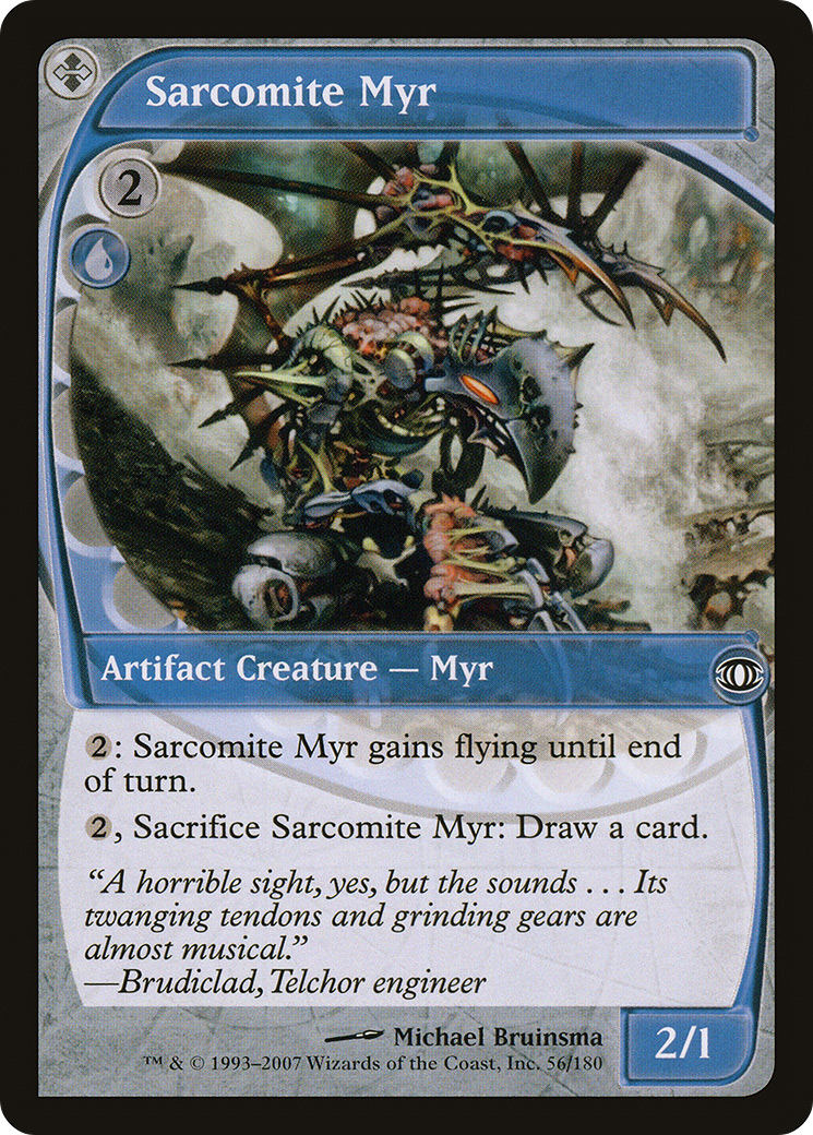 Image of Sarcomite Myr (FUT-056) - Future Sight Foil