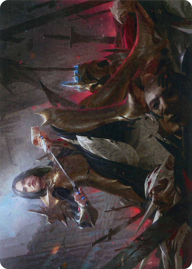 Image of Marchesa, Resolute Monarch // Marchesa, Resolute Monarch (AMOM-025) - March of the Machine Art Series (Borderless)