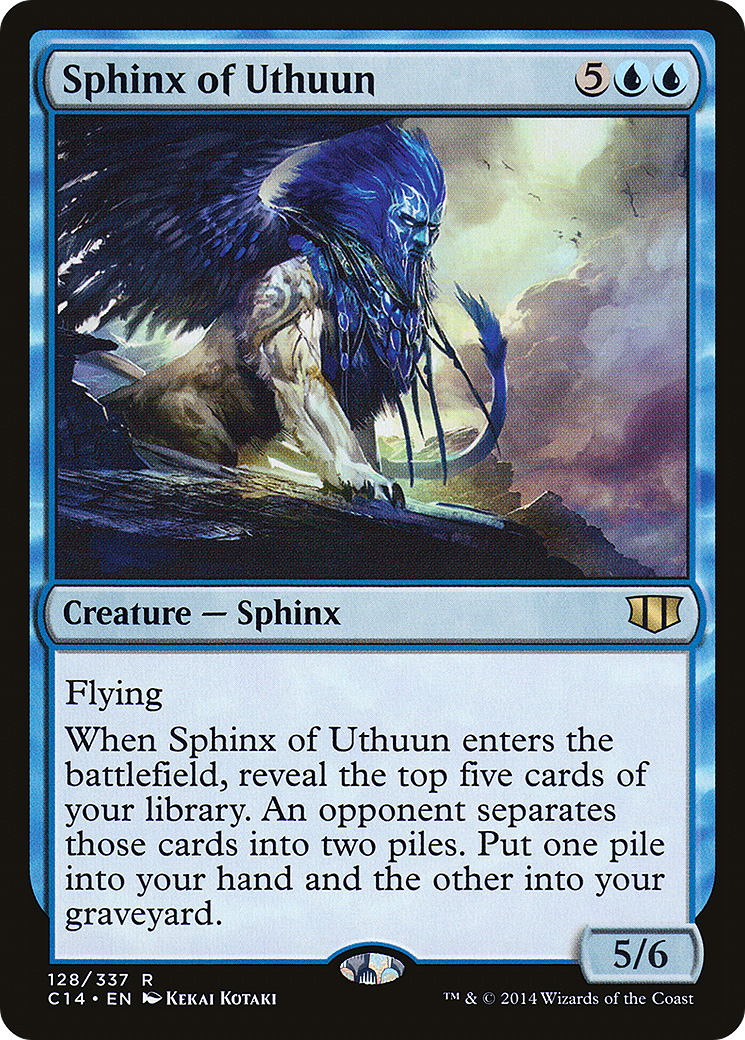 Image of Sphinx of Uthuun (C14-128) - Commander 2014