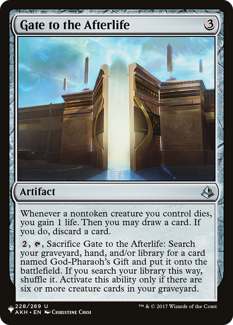 Image of Gate to the Afterlife (LIST-AKH-228) - The List