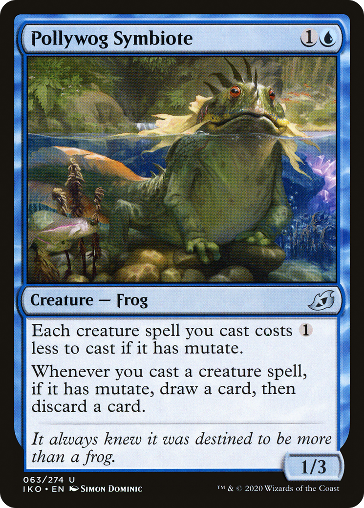 Image of Pollywog Symbiote (IKO-063) - Ikoria: Lair of Behemoths Foil