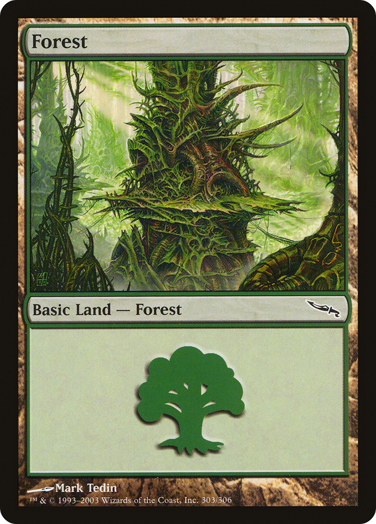 Image of Forest (303) (MRD-303) - Mirrodin