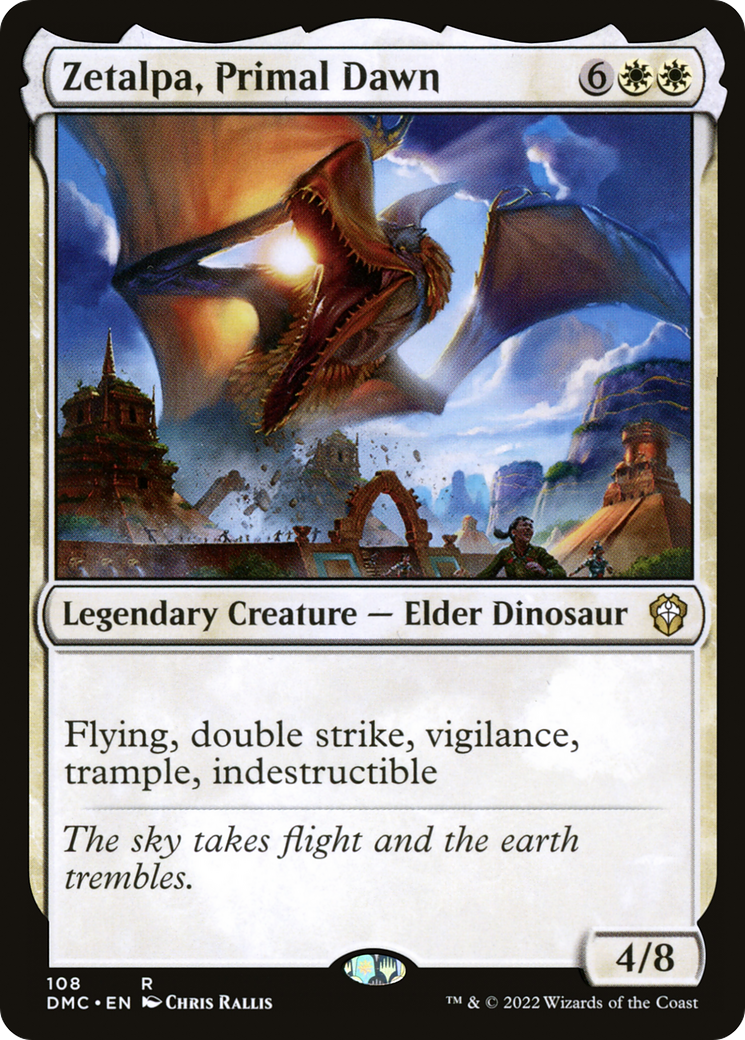 Image of Zetalpa, Primal Dawn (DMC-108) - Dominaria United Commander