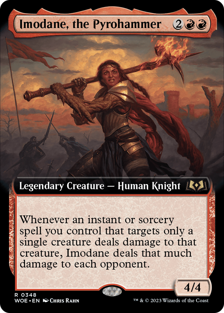 Image of Imodane, the Pyrohammer (Extended Art) (WOE-348) - Wilds of Eldraine: (Extended Art)