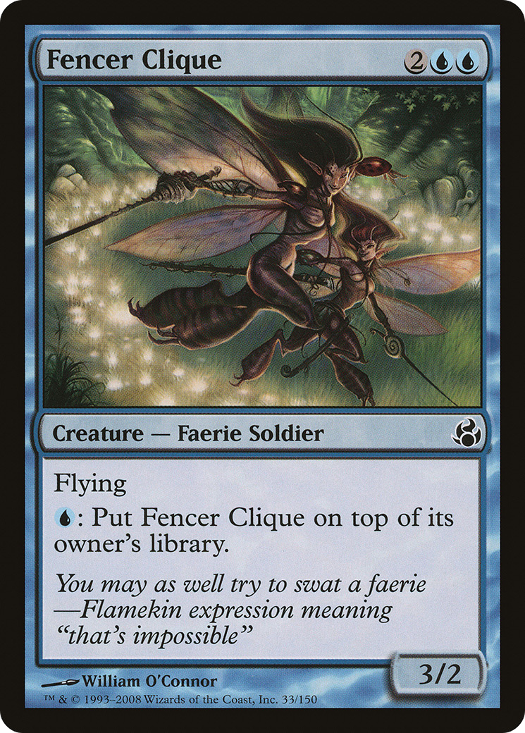 Image of Fencer Clique (MOR-033) - Morningtide Foil